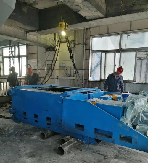 洗煤廠利用生產(chǎn)間隙更換破碎機